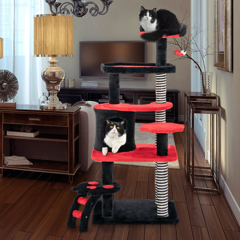 Gothic Cat Tree with Sisal Scratching Post