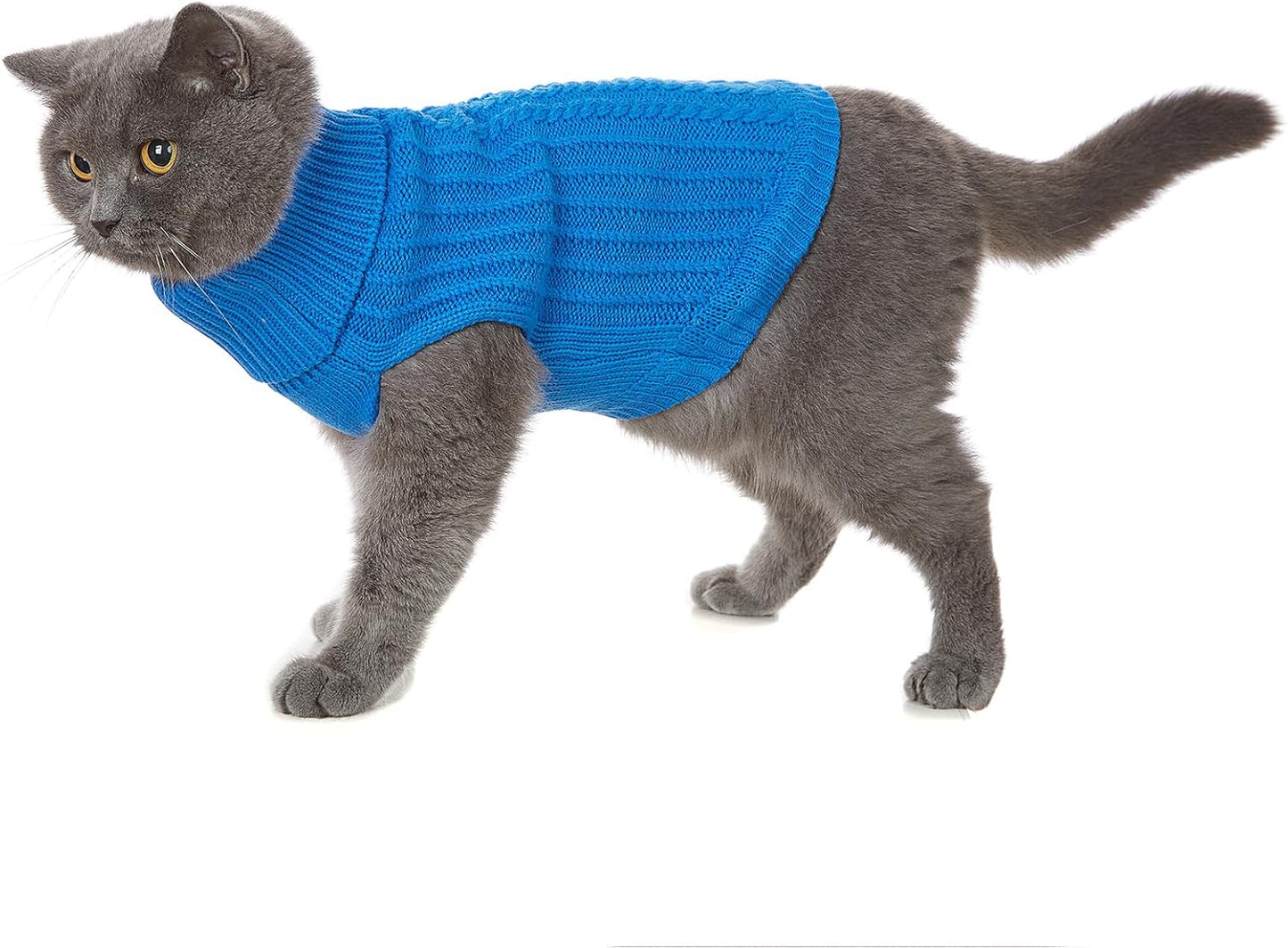 Cat Sweater for Cats Cold Weather Cat Clothes Pullover