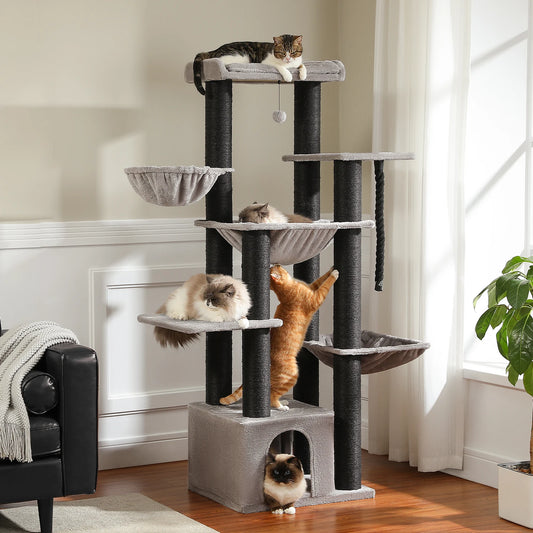 Large Cat Tree for Big Cats Robust Cat Tower 