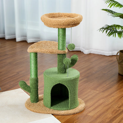 Cat Scratching Post Cactus Tree Tower