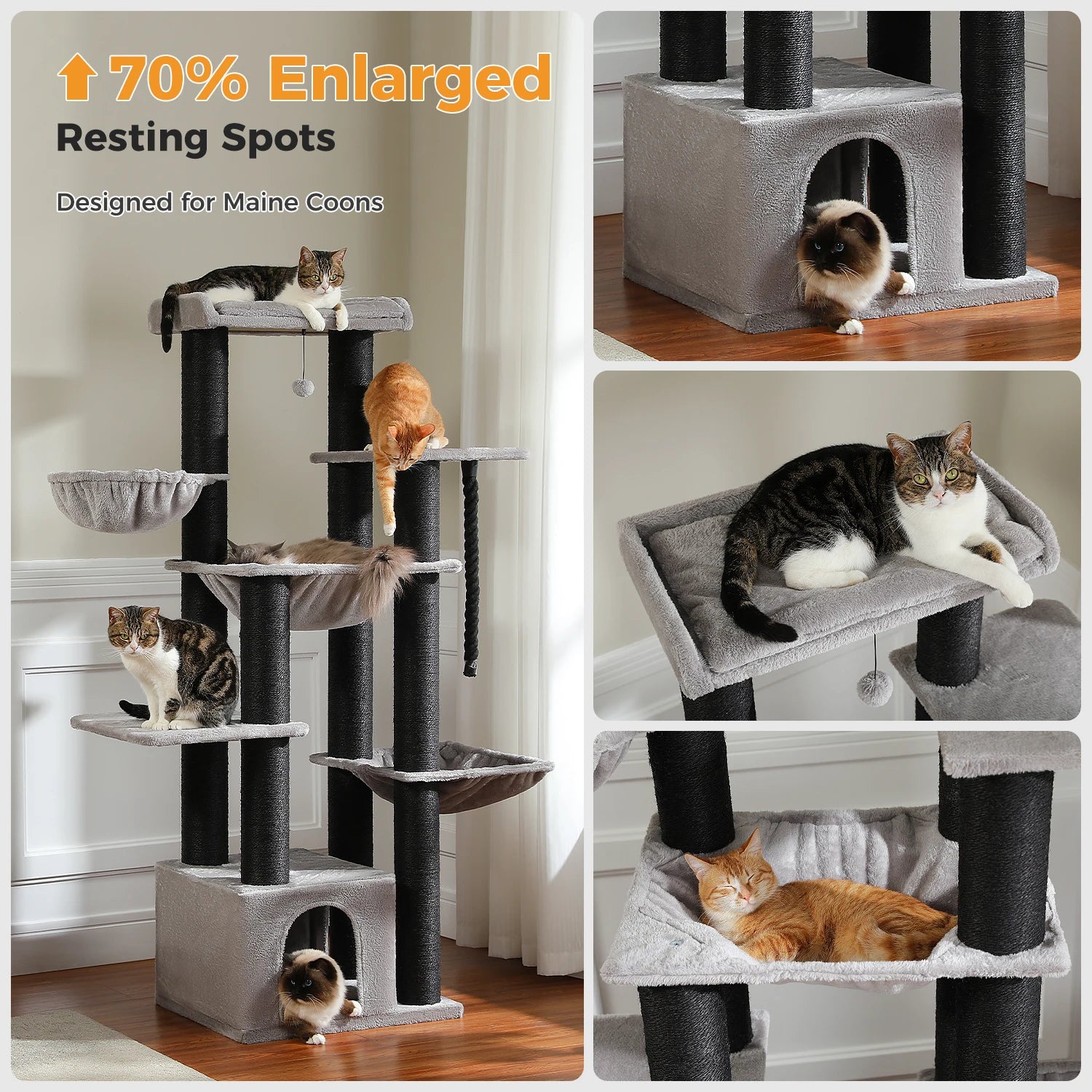 Large Cat Tree for Big Cats