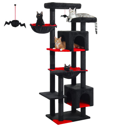 Tall Cat Tree with Large Hammock
