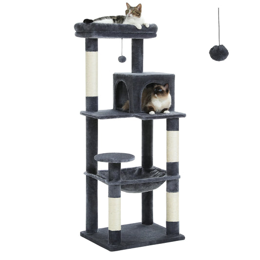 Cat Tree Tower With Multiple Scratching Posts