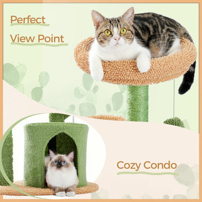 Cat Scratching Post Cactus Tree Tower