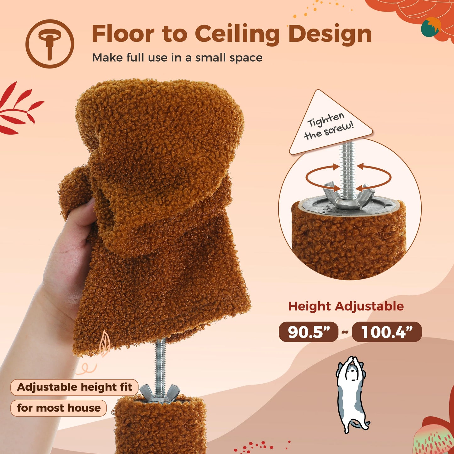 Cat Tree Tower Fabric