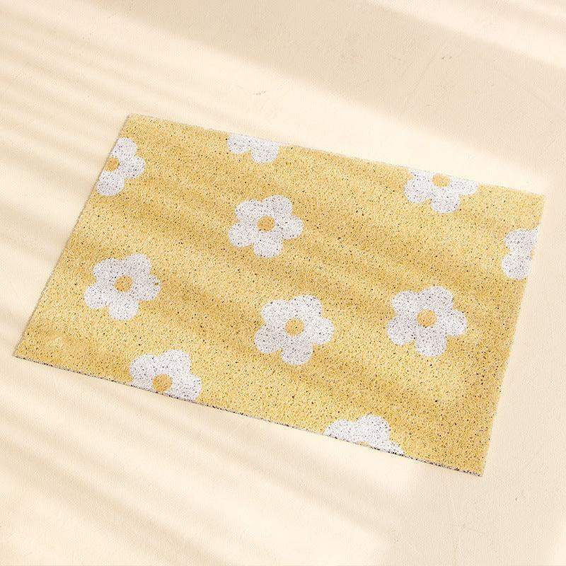 Fashionable Floral Cat Litter Mat