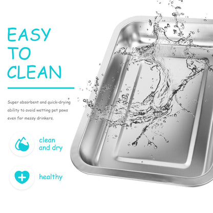 Stainless Steel Cat Litter Box